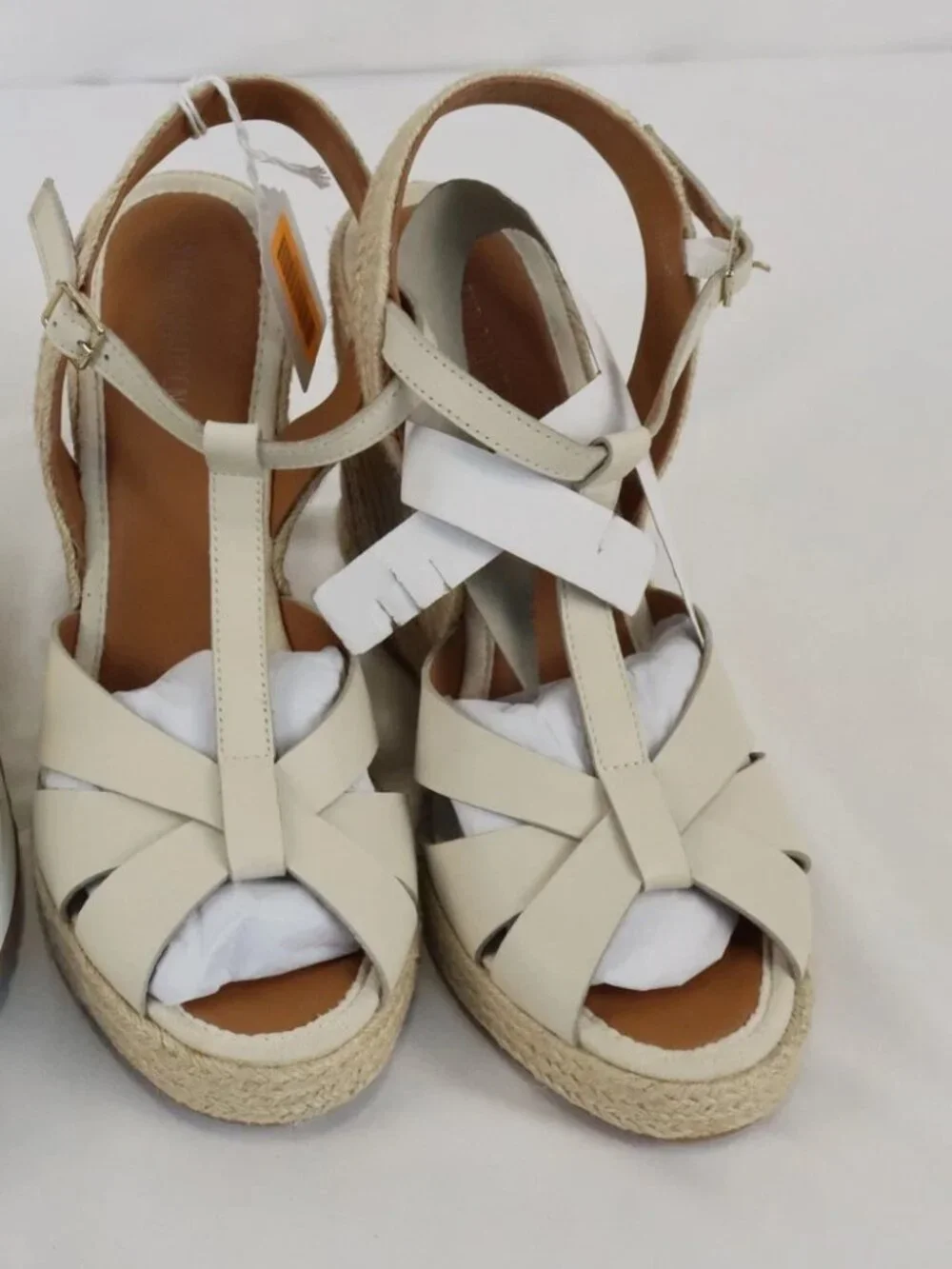Madden Thelma Jute Platform Ankle Strap Wedge Work Office School Travel Party